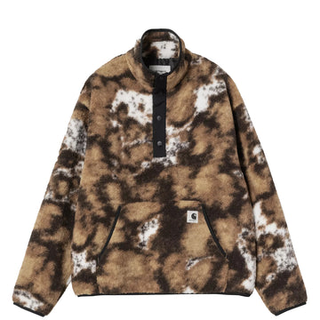 Carhartt WIP Womens Elliot High Neck Liner Wild Dog Jacquard / Black - Parasol Store