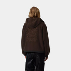 Carhartt WIP Womens HD Limn C Fleece Jacket Tobacco / Brown