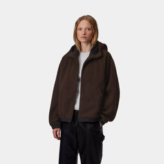 Carhartt WIP Womens HD Limn C Fleece Jacket Tobacco / Brown