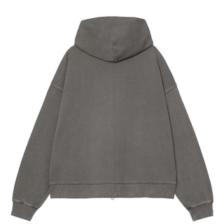 Carhartt WIP Womens Hooded Benton Jacket Graphite Garment Dyed