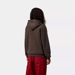 Carhartt WIP Womens Hooded Carhartt Sweatshirt Vitola / Phlox - Parasol Store