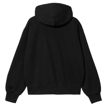 Carhartt WIP Womens Hooded Casey Jacket Black / Silver - Parasol Store