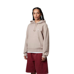 Carhartt WIP Womens Hooded Casey Sweatshirt Dusky Beige / Silver - Parasol Store