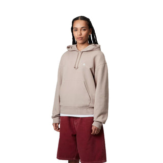 Carhartt WIP Womens Hooded Casey Sweatshirt Dusky Beige / Silver - Parasol Store