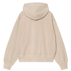Carhartt WIP Womens Hooded Nelson Jacket Fleur De Sel Garment Dyed - Parasol Store