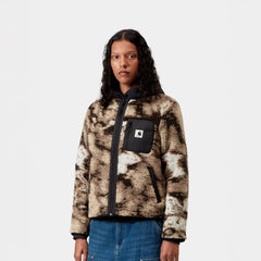 Carhartt WIP Womens Janet Liner Wild Dog Jacquard / Black - Parasol Store