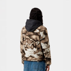 Carhartt WIP Womens Janet Liner Wild Dog Jacquard / Black - Parasol Store