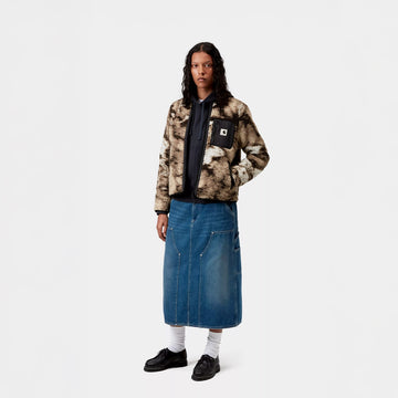 Carhartt WIP Womens Janet Liner Wild Dog Jacquard / Black