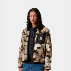 Carhartt WIP Womens Janet Liner Wild Dog Jacquard / Black - Parasol Store
