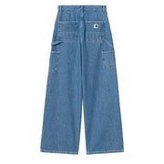 Carhartt WIP Womens Jens Pant Blue Heavy Stone Wash - Parasol Store