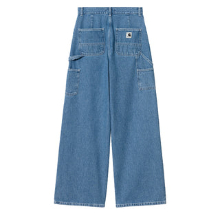 Carhartt WIP Womens Jens Pant Blue Heavy Stone Wash - Parasol Store