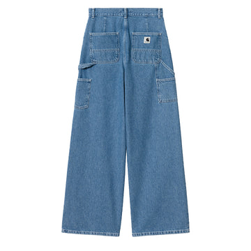 Carhartt WIP Womens Jens Pant Blue Heavy Stone Wash - Parasol Store