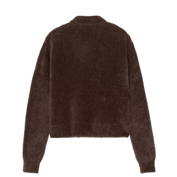 Carhartt WIP Womens L/S Maine Polo Sweater Palisander / Palisander