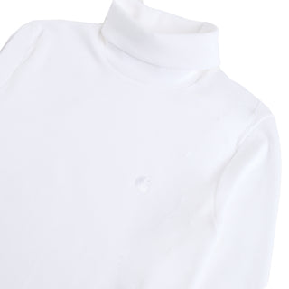 Carhartt WIP Womens L/S Philipa Mockneck T-Shirt White - Parasol Store