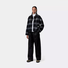 Carhartt WIP Womens Leola Pant Black Stone Washed - Parasol Store