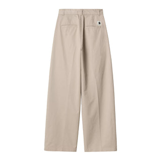 Carhartt WIP Womens Leola Pant Dusky Beige Stone Washed - Parasol Store