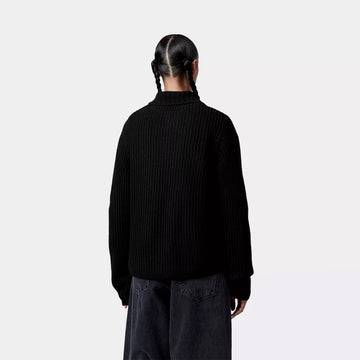 Carhartt WIP Womens Michigan Sweater Black - Parasol Store