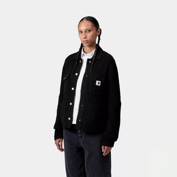 Carhartt WIP Womens Michigan Sweater Black - Parasol Store