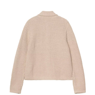 Carhartt WIP Womens Michigan Sweater Fleur De Sel