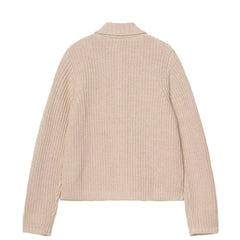 Carhartt WIP Womens Michigan Sweater Fleur De Sel - Parasol Store