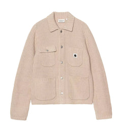Carhartt WIP Womens Michigan Sweater Fleur De Sel - Parasol Store