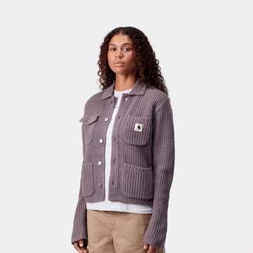 Carhartt WIP Womens Michigan Sweater Phlox