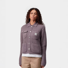 Carhartt WIP Womens Michigan Sweater Phlox - Parasol Store