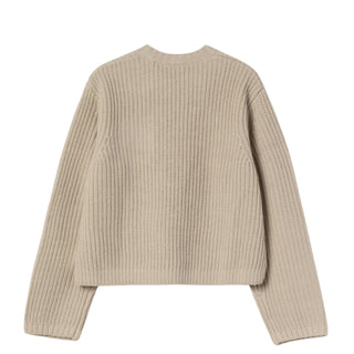 Carhartt WIP Womens Mira Sweater Fleur De Sel