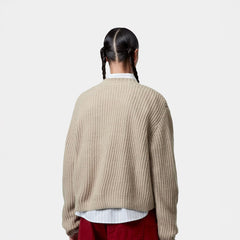 Carhartt WIP Womens Mira Sweater Fleur De Sel - Parasol Store