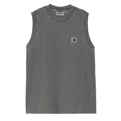 Carhartt WIP Womens Nelson A-Shirt Graphite Garment Dyed - Parasol Store