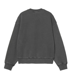 Carhartt WIP Womens Nelson Sweatshirt Black Garment Dyed