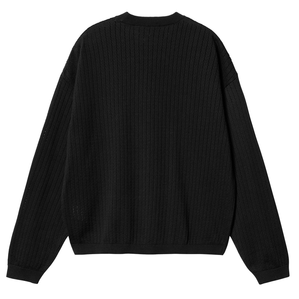 Carhartt WIP Womens Norlina Sweater Black - Parasol Store
