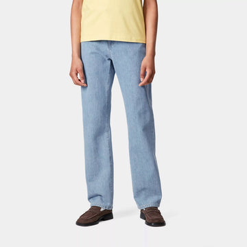 Carhartt WIP Womens Noxon Pant Blue Stone Bleached - Parasol Store
