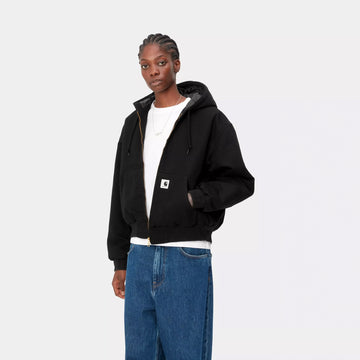 Carhartt Womens OG Active Jacket Black Rinsed