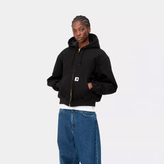 Carhartt Womens OG Active Jacket Black Rinsed