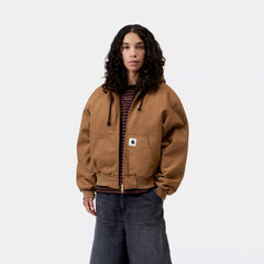 Carhartt WIP Womens OG Active Jacket WIP H Brown Rinsed