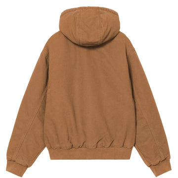 Carhartt WIP Womens OG Active Jacket WIP H Brown Rinsed