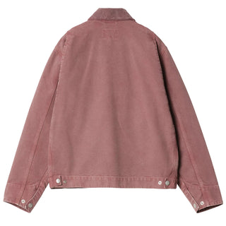 Carhartt WIP Womens OG Detroit Jacket Dusky Pink / Dusky Pink Stone Canvas - Parasol Store