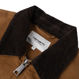 Carhartt WIP Womens OG Detroit Jacket Hamilton Brown / Tobacco Rinsed - Parasol Store