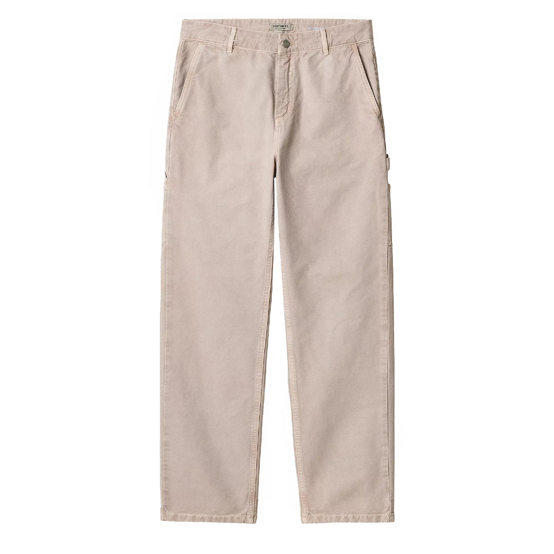 Carhartt WIP Womens Pierce Pant Straight Dusky Beige Stone Canvas - Parasol Store
