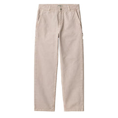 Carhartt WIP Womens Pierce Pant Straight Dusky Beige Stone Canvas - Parasol Store