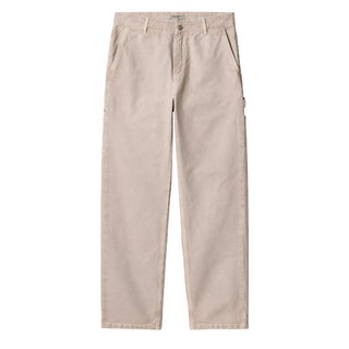 Carhartt WIP Womens Pierce Pant Straight Dusky Beige Stone Canvas - Parasol Store