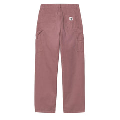 Carhartt WIP Womens Pierce Pant Straight Dusky Pink Stone Canvas - Parasol Store