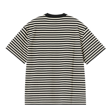 Carhartt WIP Womens S/S Essy T-Shirt Essy Stripe Black / Wax