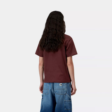 Carhartt WIP Womens S/S Pocket T-Shirt Amarone