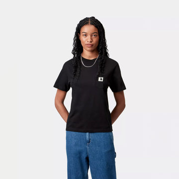 Carhartt WIP Womens S/S Pocket T-Shirt Black