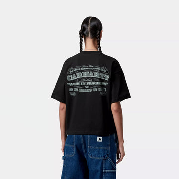 Carhartt WIP Womens S/S 3 One 3 T-Shirt Black