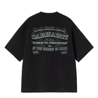 Carhartt WIP Womens S/S 3 One 3 T-Shirt Black