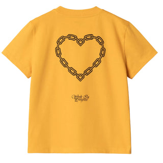 Carhartt WIP Womens S/S Chained T-Shirt Quince / Black - Parasol Store