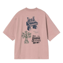 Carhartt WIP Womens S/S Forma T-Shirt Gentle Pink